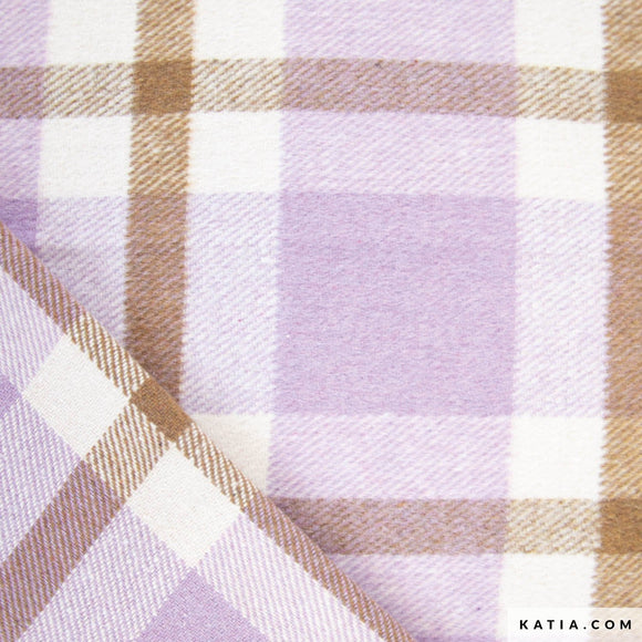 Tessuto Katia Fabrics Plaid Big Flannel