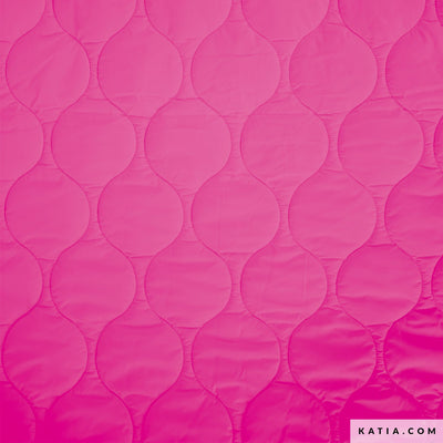Tessuto Padded Nylon Trapuntato Impermeabile