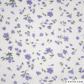 Katia Fabrics Mussola Nordic Flower