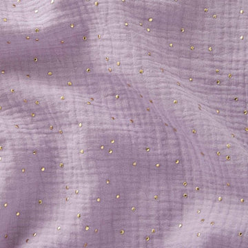 Acquista lilla Mussola Strass