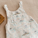 Tessuto Popeline Cotone Sea Lion Love-8