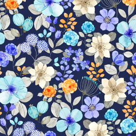 Tessuto Popeline Hanami