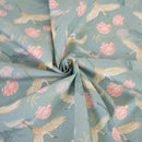 Tessuto Popeline Jade Heron Sakura-2