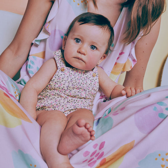 Tessuto Popeline Leggero Cherry Fluor