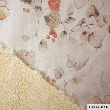Katia Fabrics Sherpa Suede Print Joplin