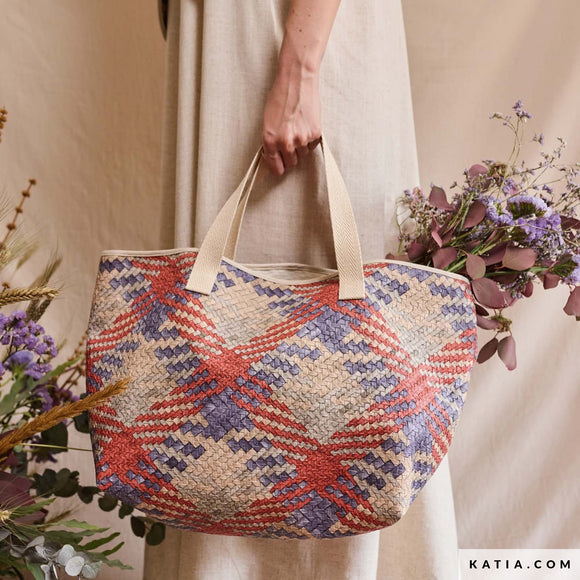 Tessuto Zig Zag PU Leather Katia Fabrics