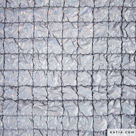 Tessuto Iridescent Padded Moon – Trapuntato Iridescente