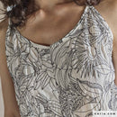 Tessuto Cotone Embroidery Voile Black & White-4