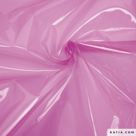 Acquista fucsia Tessuto PVC Translucent Colors Katia Fabrics