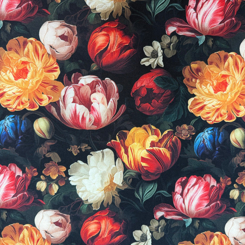 Tessuto Canvas Flowers