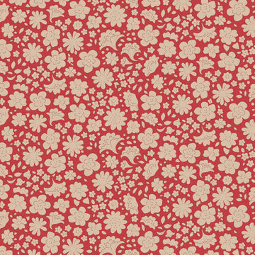 Acquista red-rosso Tessuto Cotone Americano Tilda Creating Memories Carla