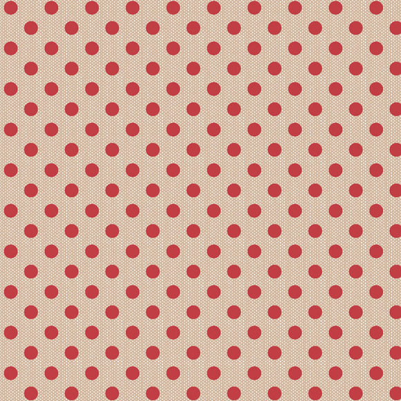 Tessuto Cotone Americano Tilda Creating Memories Polkadot