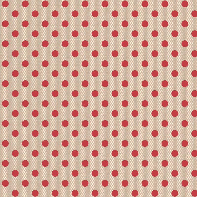 Tessuto Cotone Americano Tilda Creating Memories Polkadot