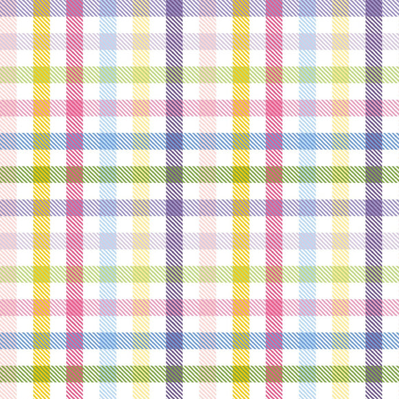 Tessuto Hoppy Hunting Cotone Americano Multi