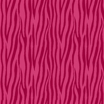 Tessuto Cotone Americano Zebrato Pink