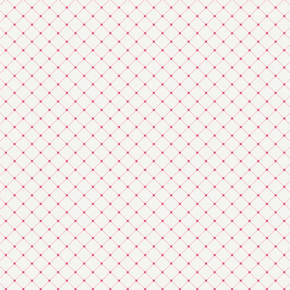Tessuto Cotone Americano Lattice Embrace