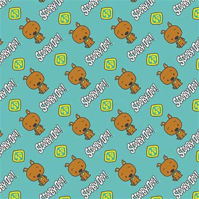 Tessuto Scooby-Doo Cotone Americano
