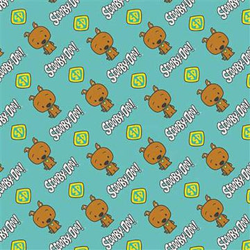 Tessuto Scooby-Doo Cotone Americano