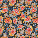 Tessuto Cotone Americano Calavera-1