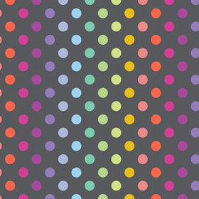 Tessuto Tula Pink Graywork Cotone Americano Disco Poms