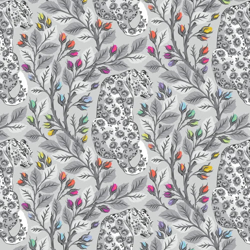 Tessuto Tula Pink Graywork Cotone Americano Beautymark