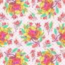 Tessuto Tula Pink Untamed Cotone Americano Peony For Your Thoughts-1