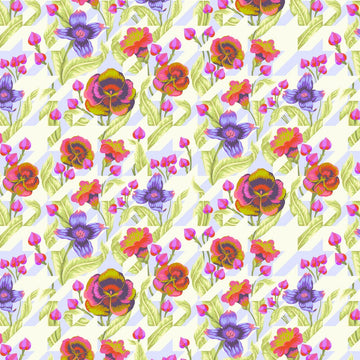 Tessuto Tula Pink Untamed Cotone Americano Puppy Love