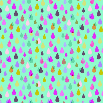 Tessuto Tula Pink Untamed Cotone Americano Rainfall
