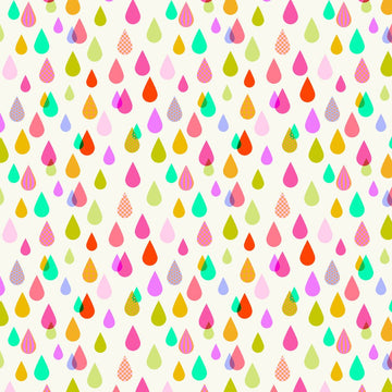 Tessuto Tula Pink Untamed Cotone Americano Rainfall - 0