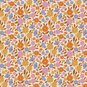 Acquista marrone Tessuto Cotone Americano Tilda Wallflower Janice