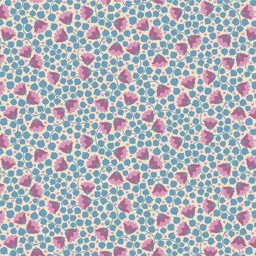 Acquista blue-blu Tessuto Cotone Americano Tilda Wallflower Bellflower Blenders