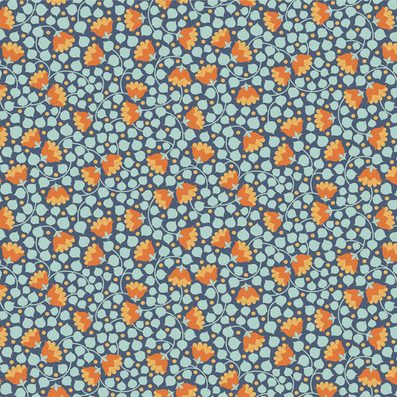 Tessuto Tilda Wallflower Fat Quarter Bundle Blenders Bellflower