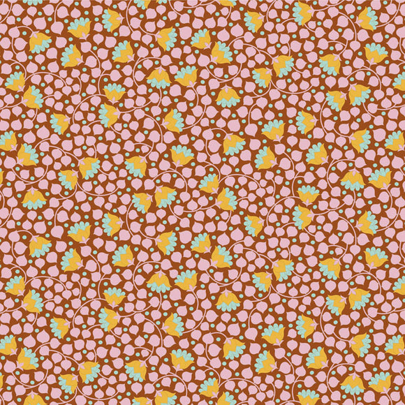 Tessuto Tilda Wallflower Fat Quarter Bundle Blenders Bellflower