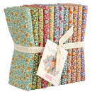 Tessuto Tilda Wallflower Fat Quarter Bundle Blenders Bellflower-1
