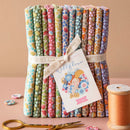 Tessuto Tilda Wallflower Fat Quarter Bundle Blenders Bellflower-2