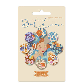 Tilda Buttons Wallflower 16mm - 0