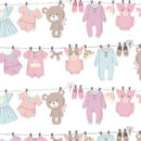 Tessuto Cotone Baby Clothes-1