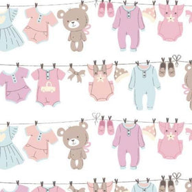 Tessuto Cotone Baby Clothes