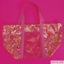 Tessuto Cotton Laminated PU Tropical Fucsia Katia Fabrics-5