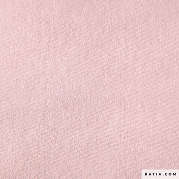 Acquista rosa Tessuto Katia Fabrics Felpa Tinta Unita