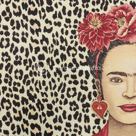Pannello Gobelin Frida Kahlo Maculato Mezzo Volto Destro