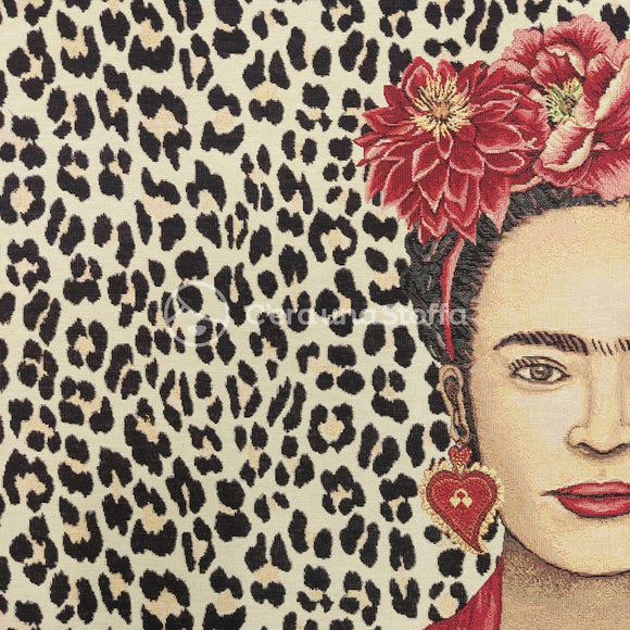 Pannello Gobelin Frida Kahlo Maculato Mezzo Volto Destro