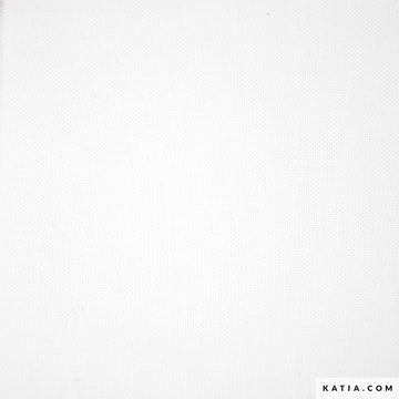 Acquista bianco Tessuto Canvas Cotton 80z Katia Fabrics