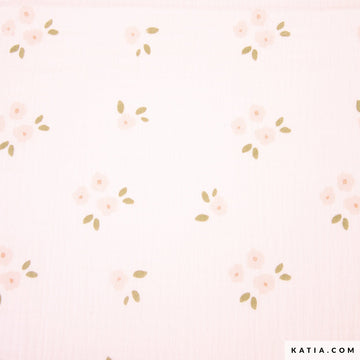 Katia Fabrics Mussola Swan Dance Flower