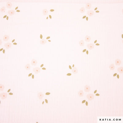 Katia Fabrics Mussola Swan Dance Flower