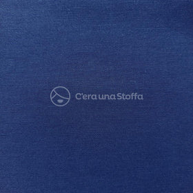 Acquista blu-china Tessuto Panama Misto Tinta Unita