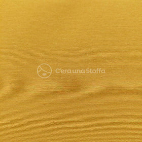 Acquista giallo Tessuto Panama Misto Tinta Unita