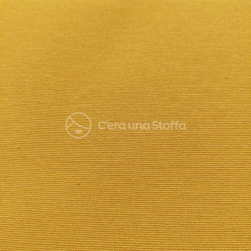 Acquista giallo Tessuto Panama Misto Tinta Unita