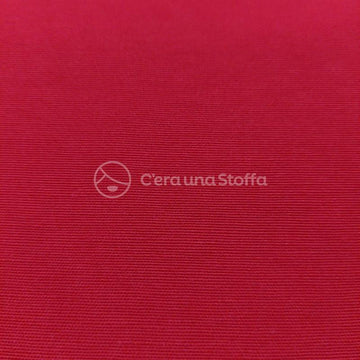 Acquista rosso-acceso Tessuto Panama Misto Tinta Unita