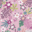 Tessuto Popeline Tropica Turtles Katia Fabrics-2